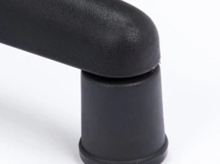 Clinton Industries Glide Option for Stool, Black, Nylon Base - Glide Option f/Stool Black - Image 1