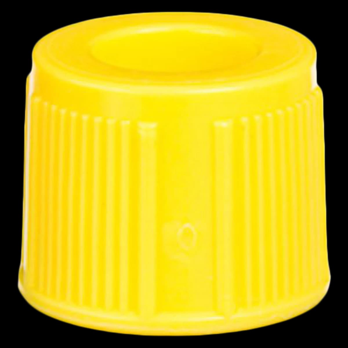 Greiner Bio-One Snap Cap for 13mm Blood Collection Tubes, Yellow, Non-Sterile, 5000/Case - Cap Snap f/13mm Tube - Image 1