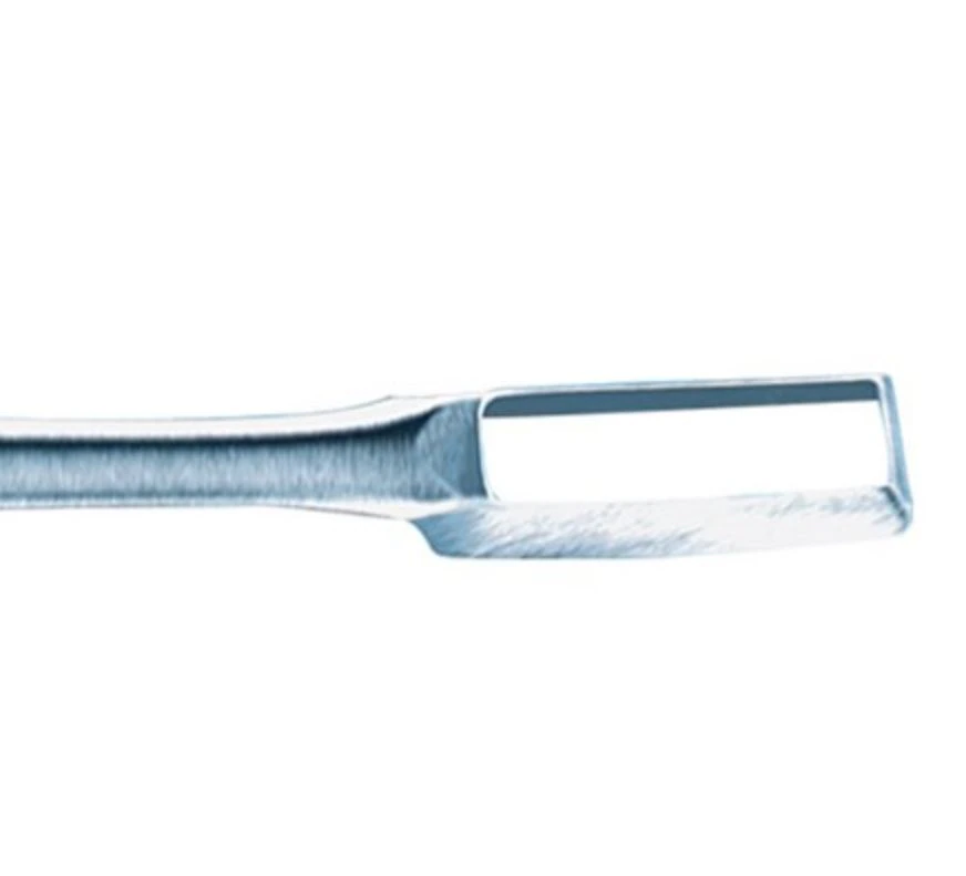 Euro-Med Endocervical Curette, 12" Stainless Steel, Non-Sterile, Reusable, Each - Curette Endcrvcl w/o Basket - Image 1