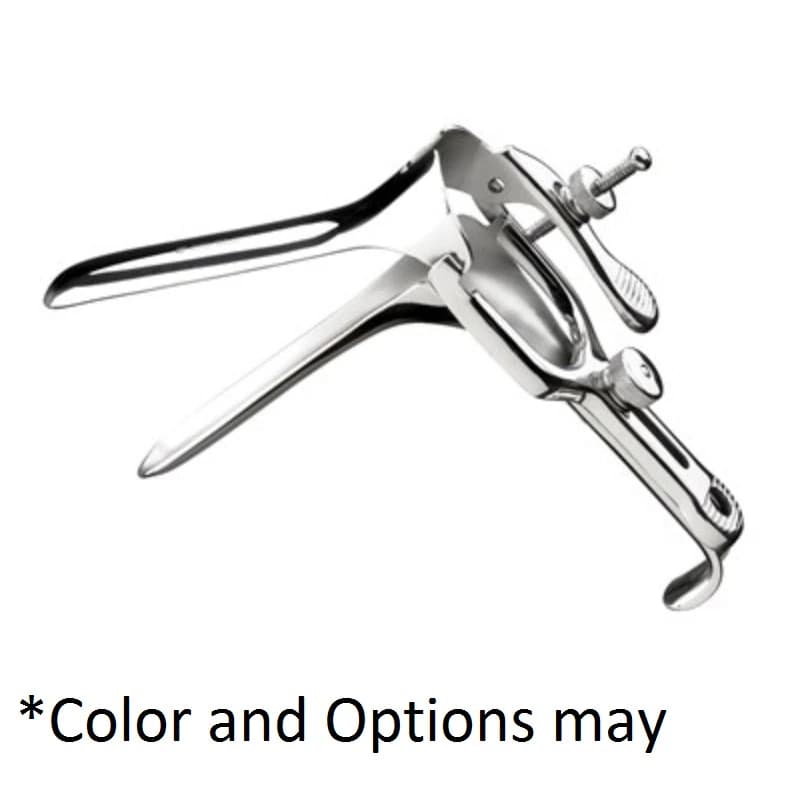 Euro-Med Pederson Vaginal Speculum, Extra Narrow, 114x16mm, Non-Lighted, Each - Speculum Vaginal Extra-Narrow - Image 1