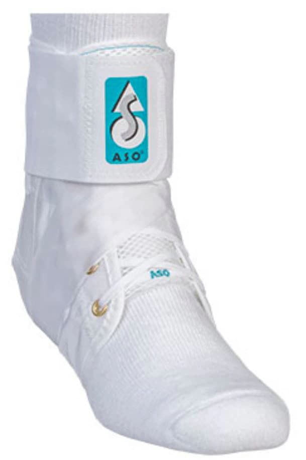 ASO Ankle Stabilizer Orthopedic Brace, Adult, 3X-Large, Ballistic Nylon, Fits 16" and Up - Stabilizer Orthopedic ASOAnkle - Image 1