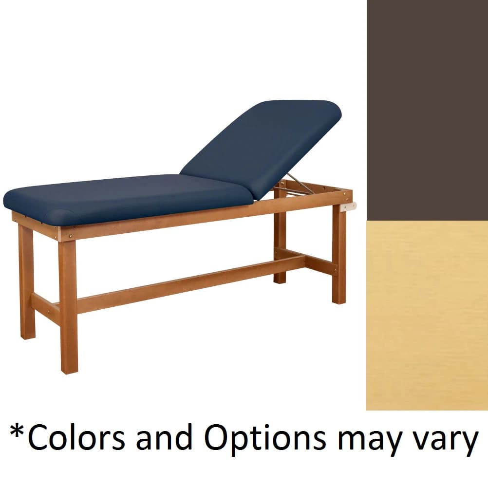 Oakworks Powerline Treatment Table, Espresso, 500 lb Capacity - Table Tx Natural Esprsso Bkrst - Image 1