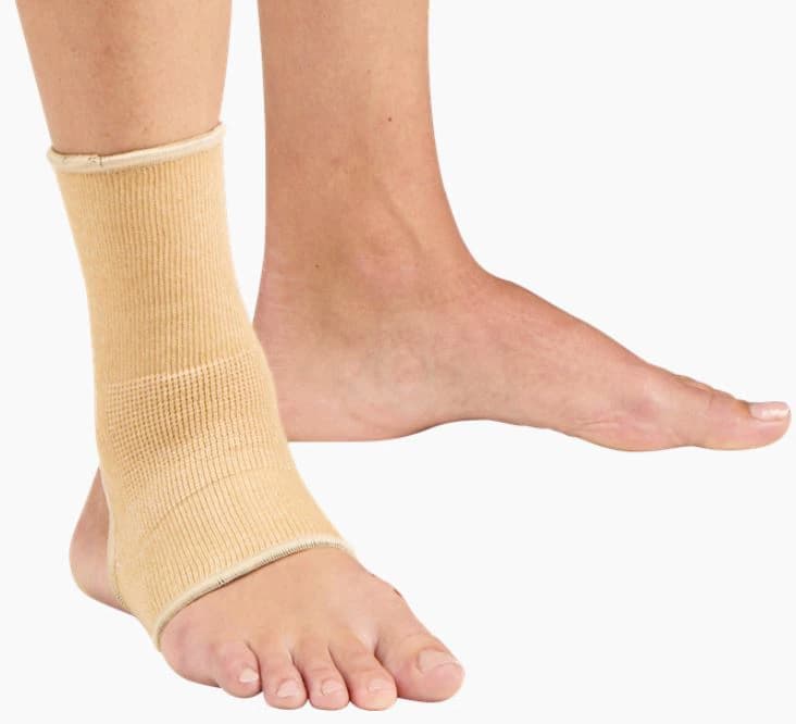 PremierPro Orthopedic Ankle Sleeve, Adult Large, Knit Cotton/Elastic, 10-12" - MED PremierPro Ortho Ankle Slv - Image 1