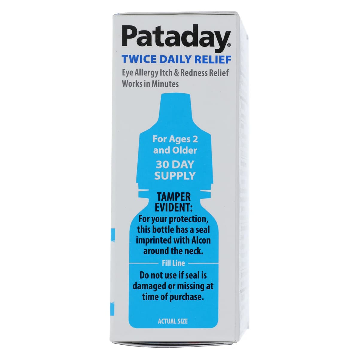 Pataday Twice Daily Relief Allergy Eye Drops, 5 mL Bottle thumbnail 4