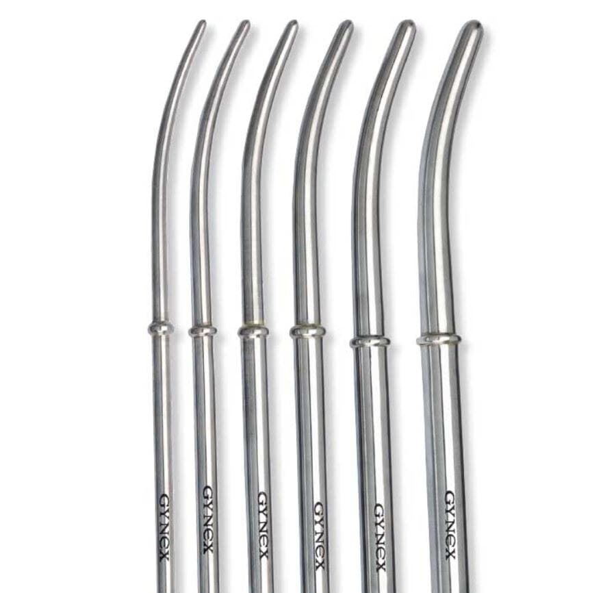 Hank Cervical Dilator, 5.5-6mm, 26.9cm, Stainless Steel, Reusable - Dilator Cervical Hank 5.5-6mm - Image 1