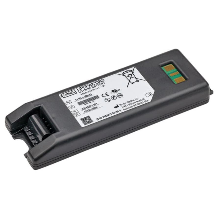 LIFEPAK CR2 AED Lithium-Ion Replacement Battery Kit, 11141-000165 - LifePak CR2 AED Lithium Battery - LifePak CR2 AED Lithium Battery - Image 1