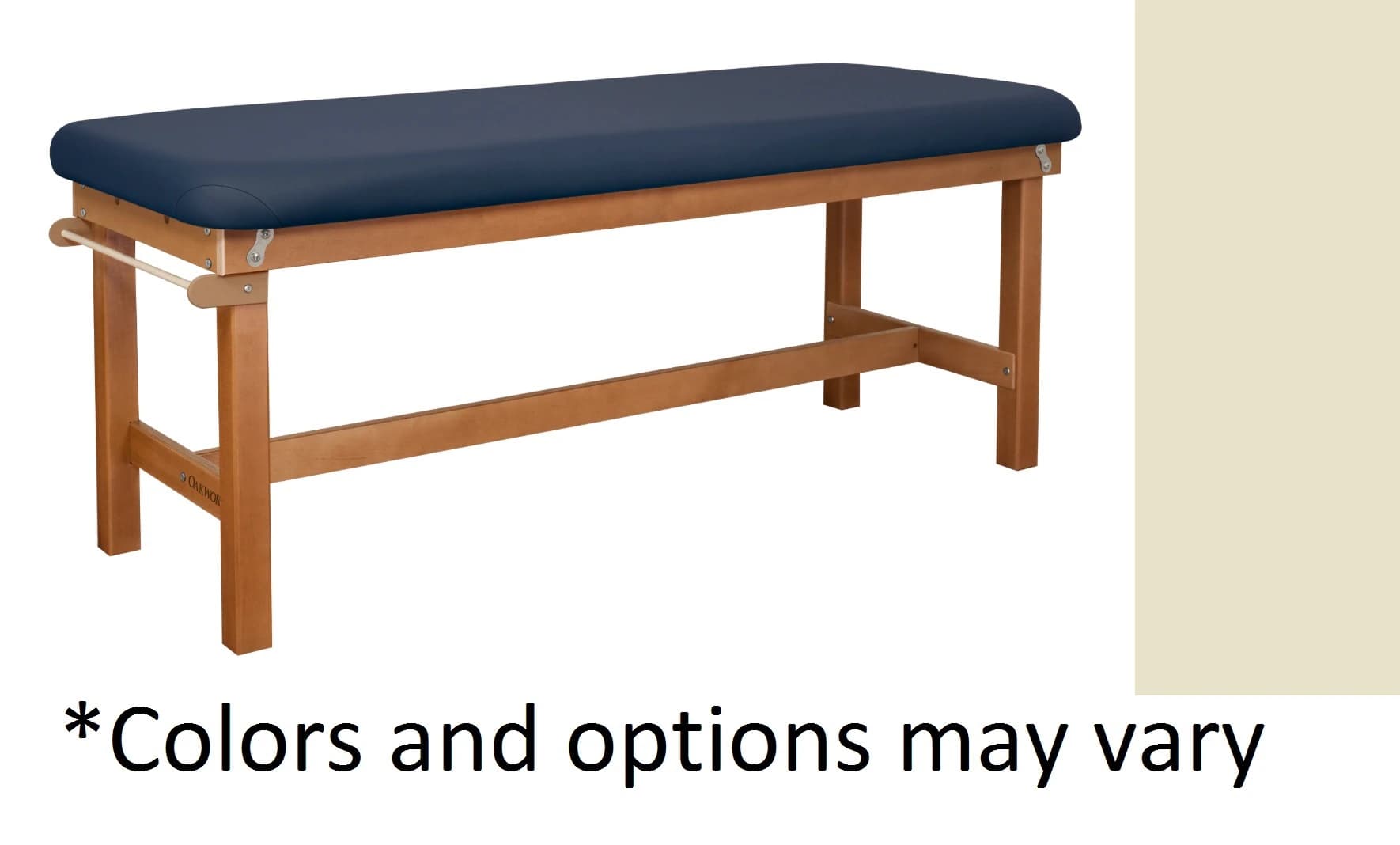 Oakworks Powerline Treatment Table, Opal, 30" Width, Without Shelf, 500 lb Capacity - Table Tx 30" Opal w/o Shelf - Image 1