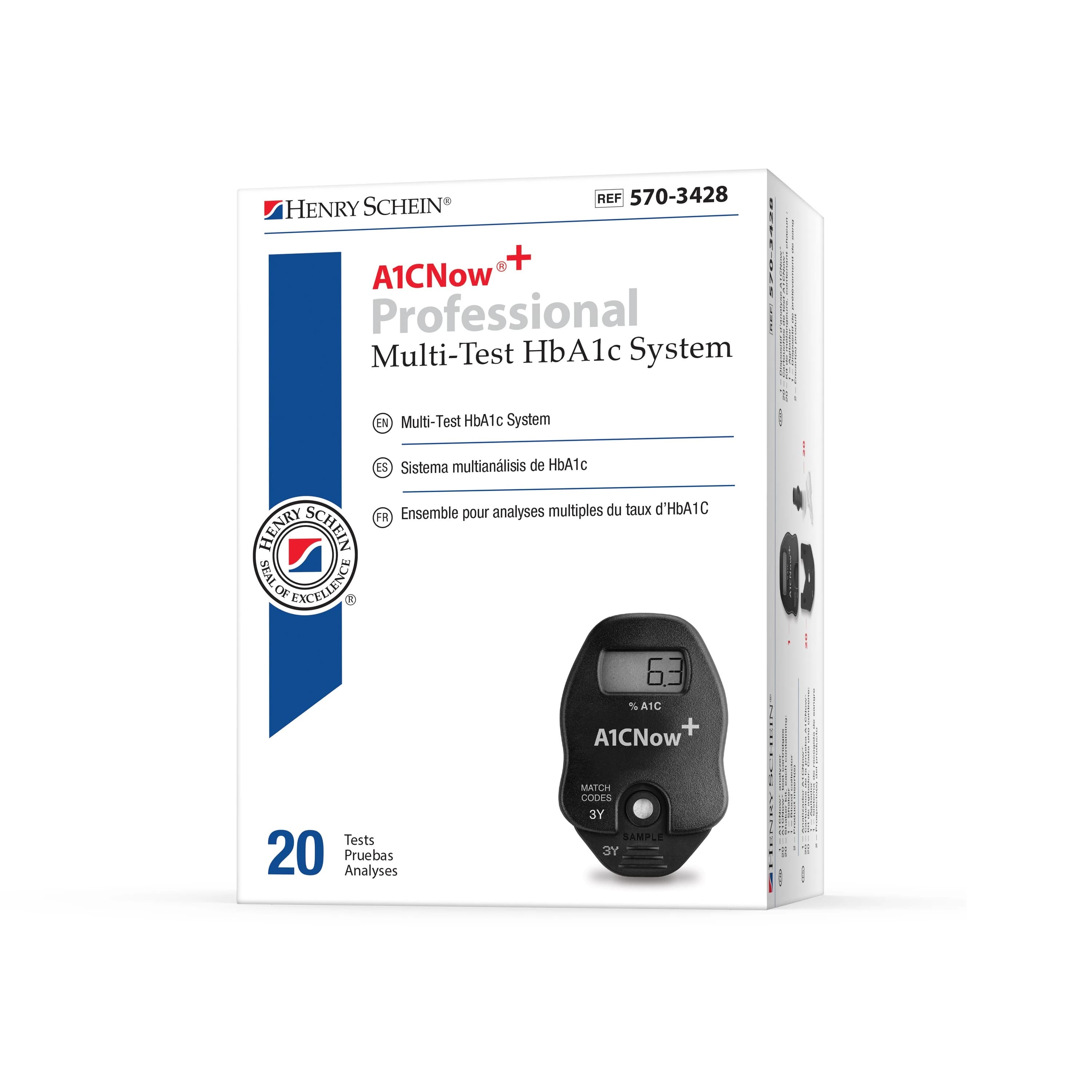 A1C Now+ HbA1c Control Level 1 & 2, 2 Vials/Box - A1C Now+ Control Lv 1&2 - Image 1