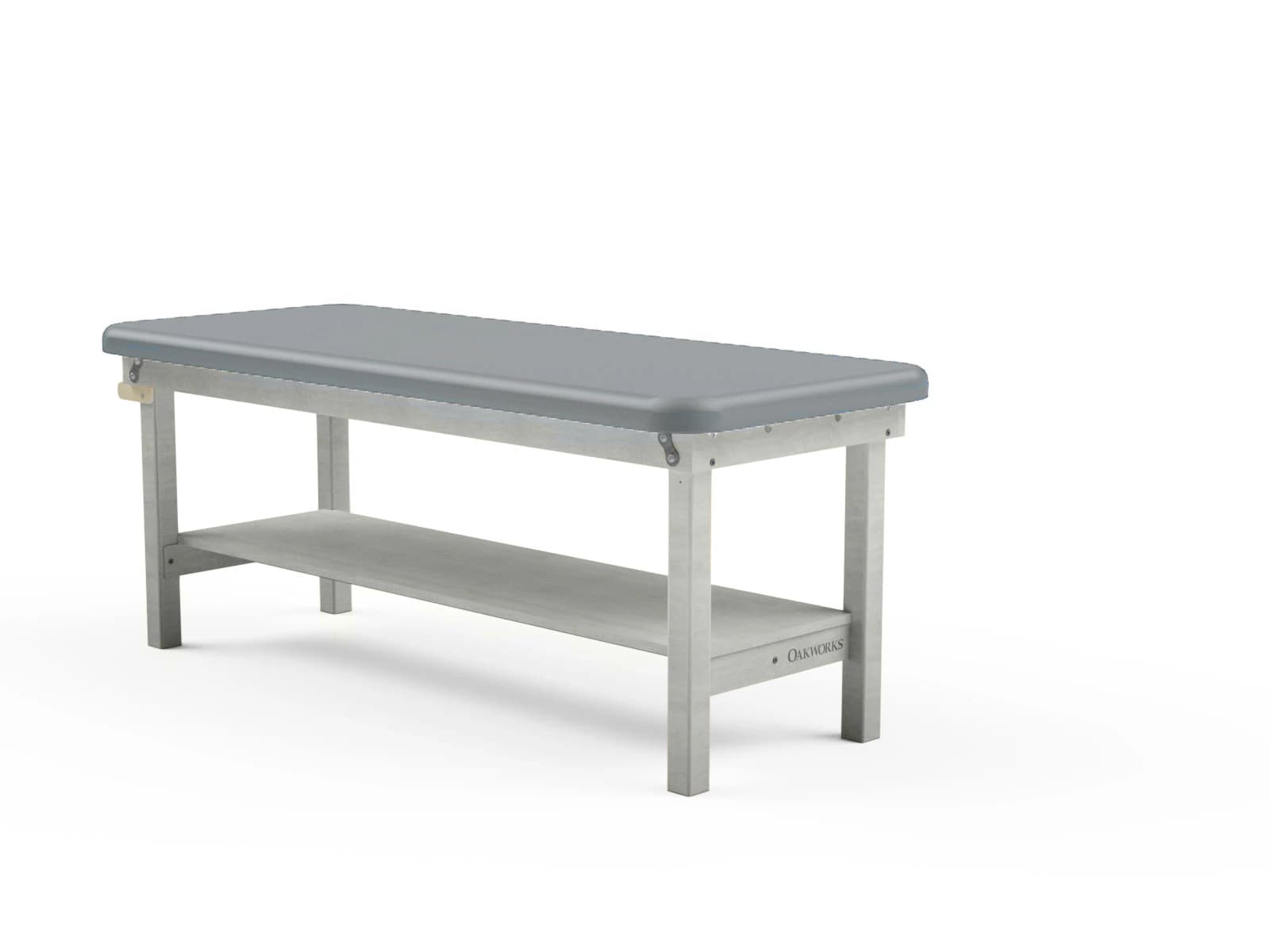 Oakworks Powerline Treatment Table Flat Top Shelf, Gray Finish thumbnail 2