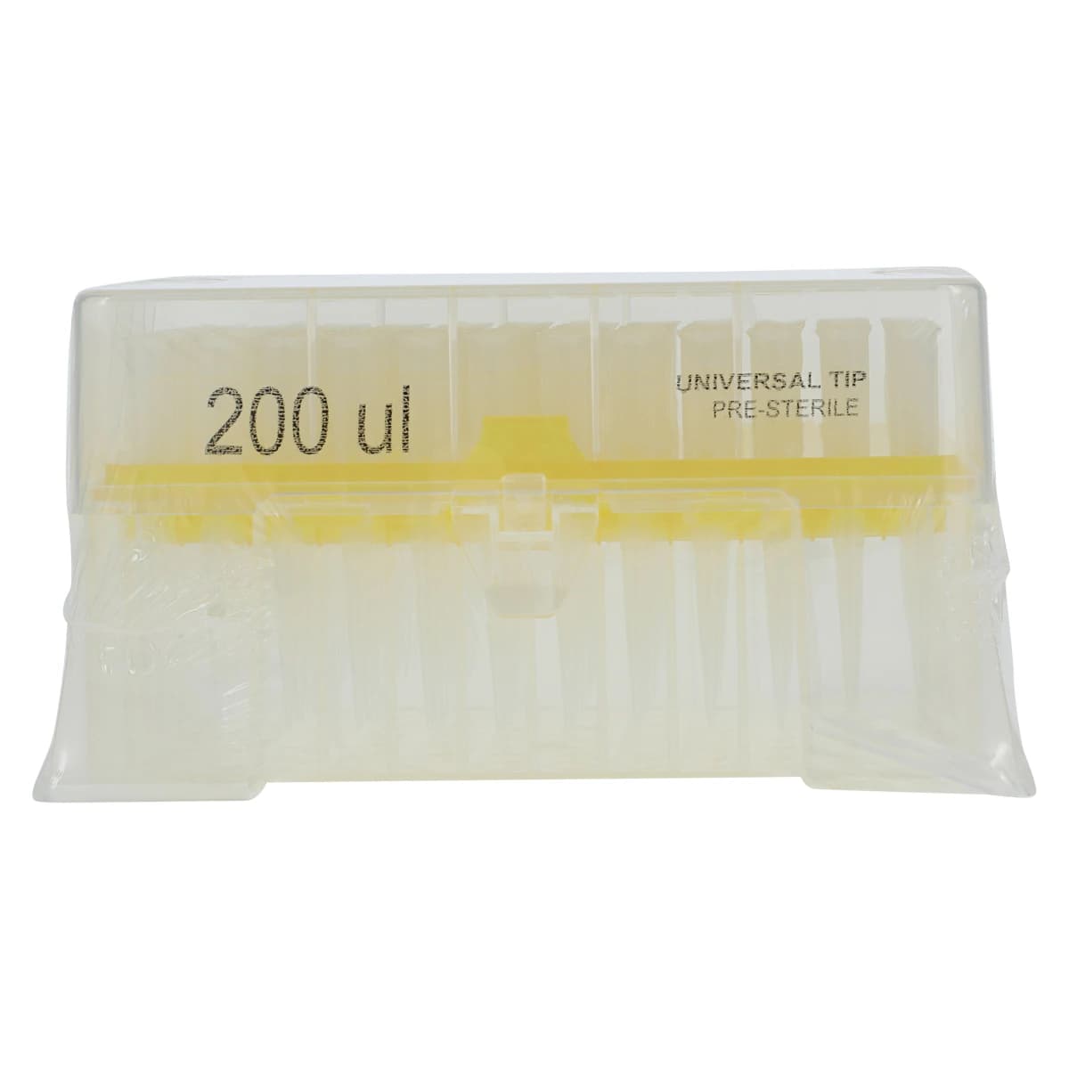 Biotix Neptune Pipette Tips, 200 µL, Presterilized, Autoclavable, Non-Filtered, Universal Fit, Clear, 960/Pk (10 Racks of 96) thumbnail 3