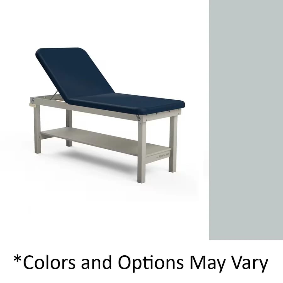 Oakworks Powerline Treatment Table Backrest with Shelf - Pwrlne Tx Tbl Bkrst w/Shelf - Image 1
