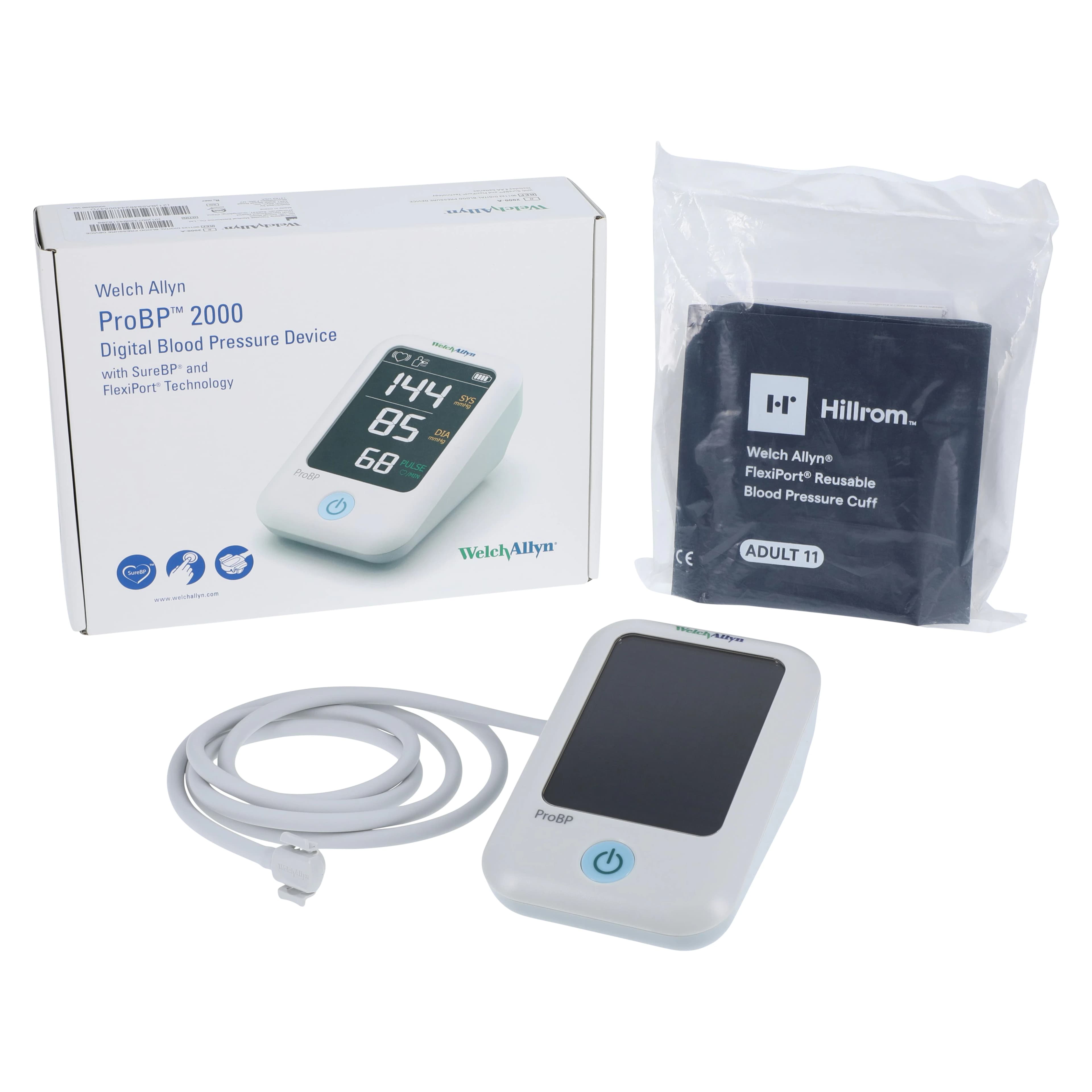 Welch Allyn ProBP 2000 Digital Blood Pressure Device, Size 11, LCD Display - BP Device ProBP 2000 Digital - Image 1