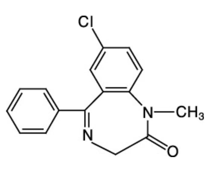 Diazepam Reference Solution, Methanol, 1 mg/mL, for LC/MS & GC/MS, Ampule, Each - Diazepam - Image 1