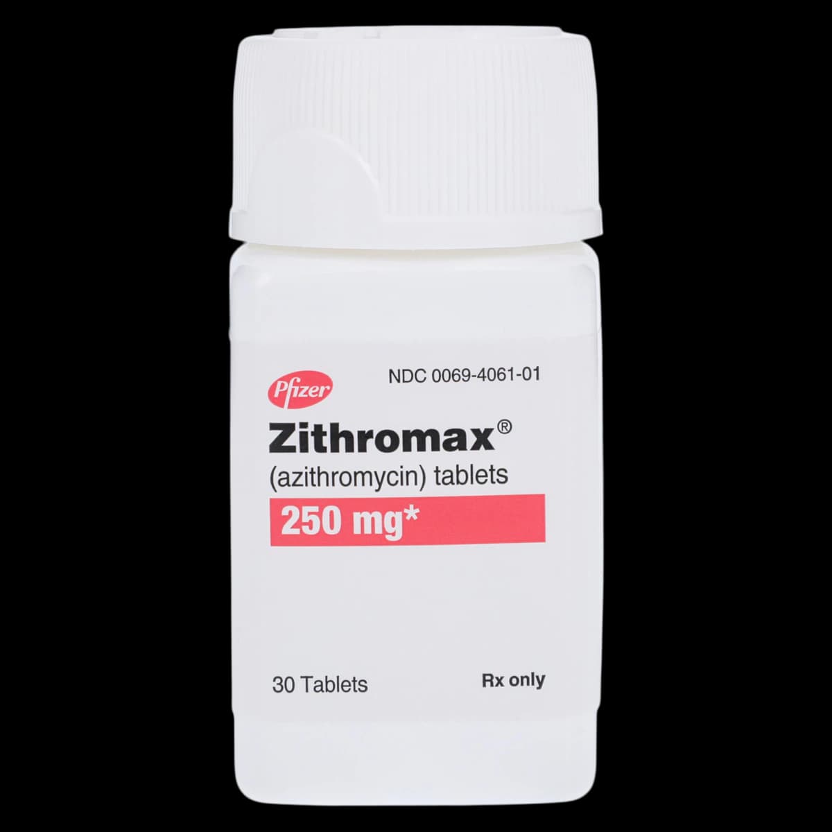 Zithromax Tablets 250mg, 30/Bottle - Zithromax Tablets 30/Bt - Image 1