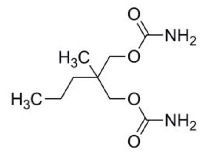 Meprobamate Reference Solution, 1 mg/mL in Methanol, For GC/MS & LC/MS, Ampule, Each - Meprobamate - Image 1