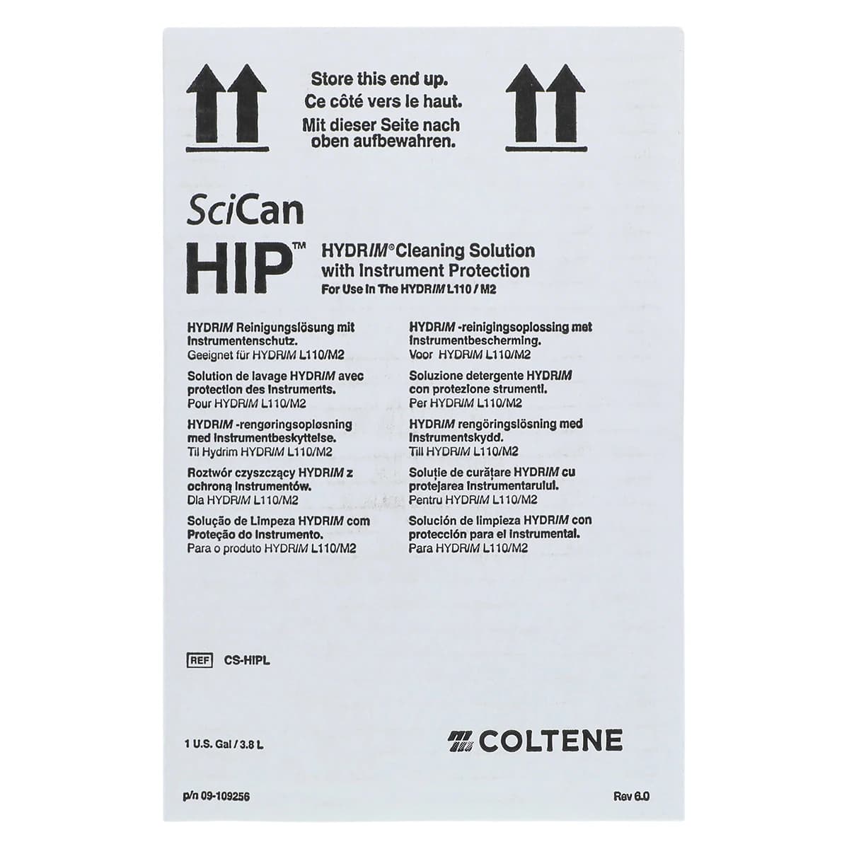 SciCan HIP Hydrim Cleaning Solution, 3.8 L, 2/Case, CS-HIPL thumbnail 2