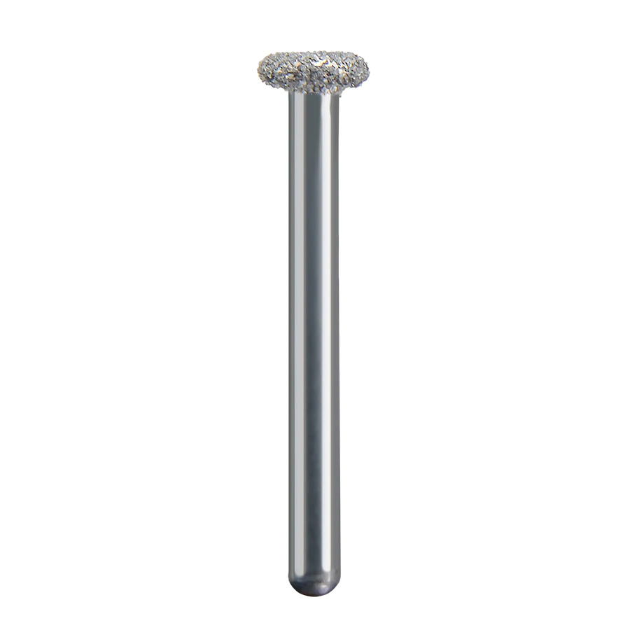 Spring Health Products #860 Coarse Wheel Single-Use Diamond Bur, FG 909-035, 25/Pack (Z860C25) - #860 Coarse Wheel Spring Diamond FG 909-035 Single-Use Pack of 25 - Image 1