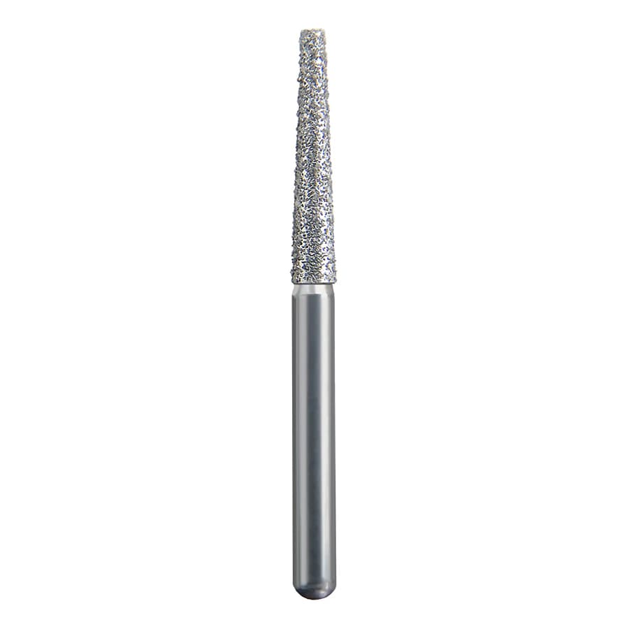 Spring Diamonds Turbo FG Diamond Bur, Friction Grip, Super Coarse, Flat End Taper, 848-018SC, 25/Pk - Spring Diamonds Turbo FG - Image 1