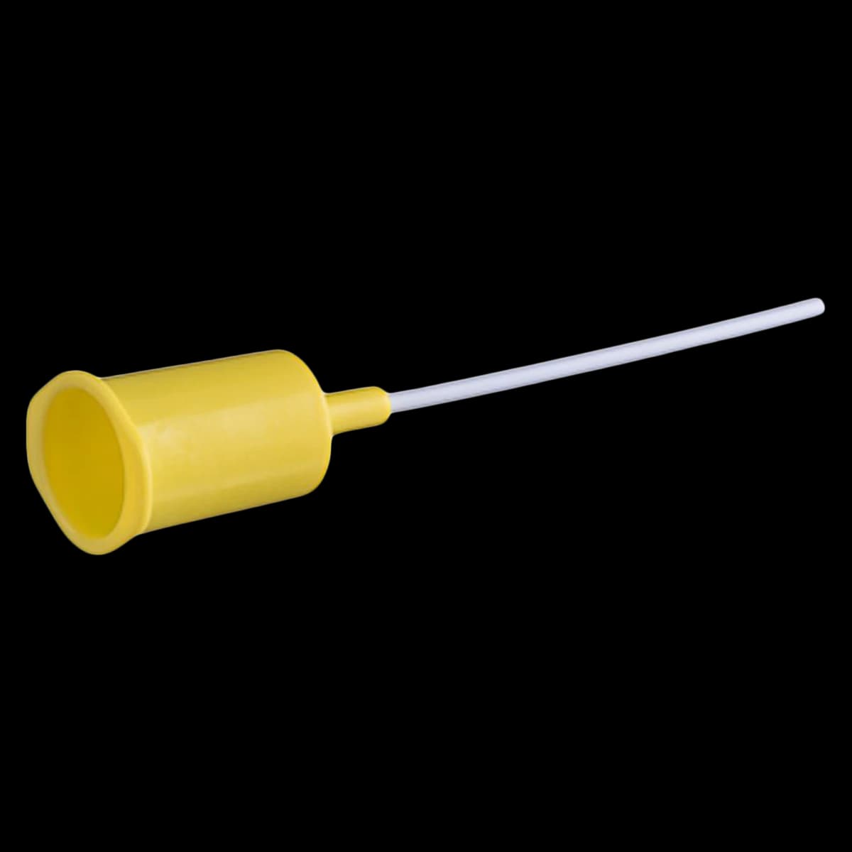 Vacuette Urine Transfer Device, Plastic, Non-Sterile, Non-Graduated, Yellow, Short, 50/Package - Vacuette Urine Trnsf Dvc - Image 1