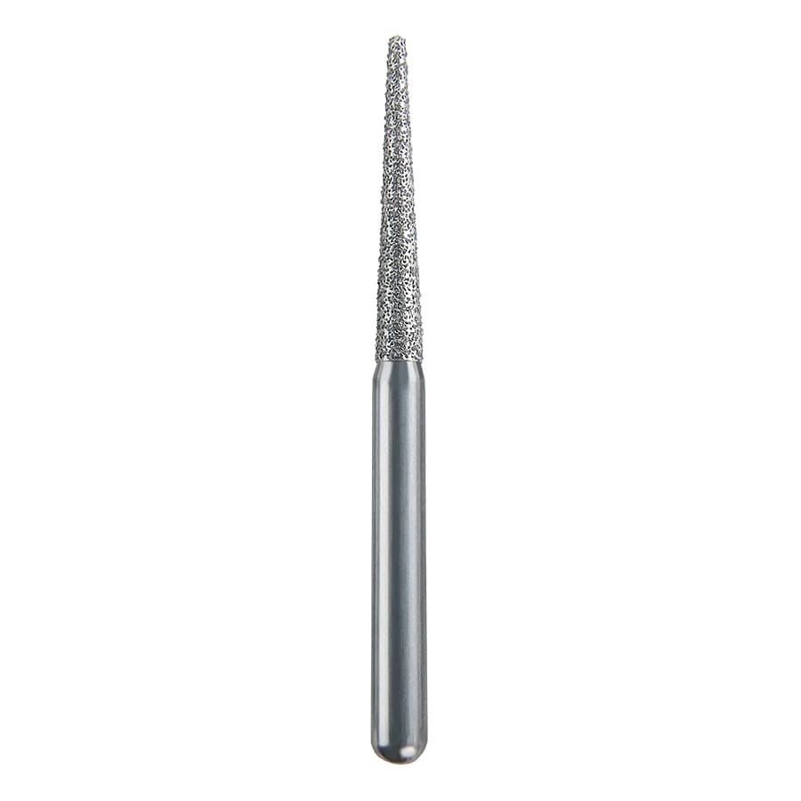 Spring Health Products Needle Diamond Bur, FG, Medium, 859-014, Single-Use, 25/Pack, #1314.10 - #1314.10 Medium Needle Spring Diamond FG 859-014 Single-Use Pack of 25 - Image 1