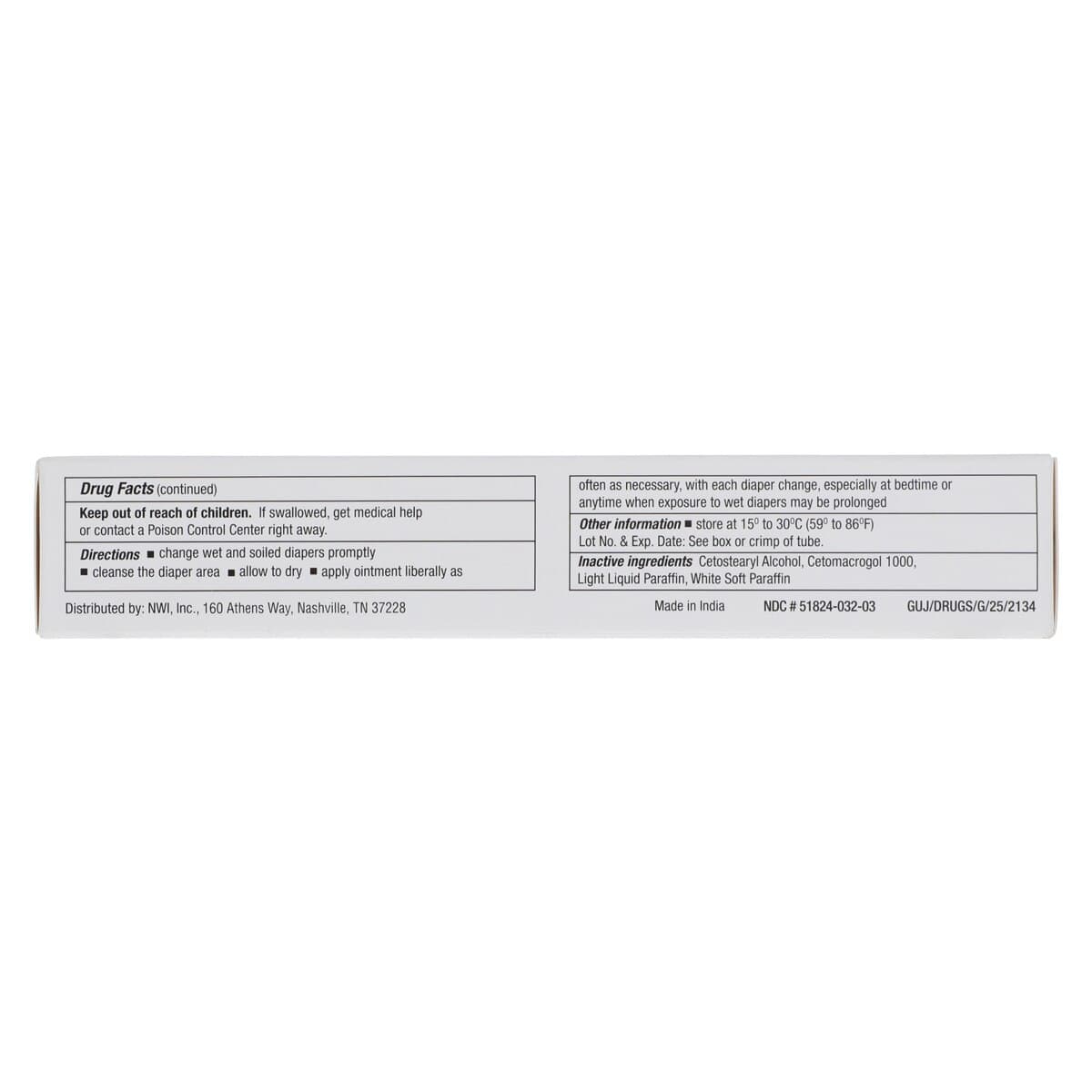 CareALL Zinc Oxide Ointment Skin Protectant, 1 oz Tube thumbnail 6