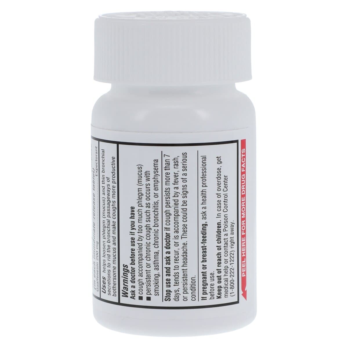 Guaifenesin IR Tablets, 200mg, 100/Bottle thumbnail 3