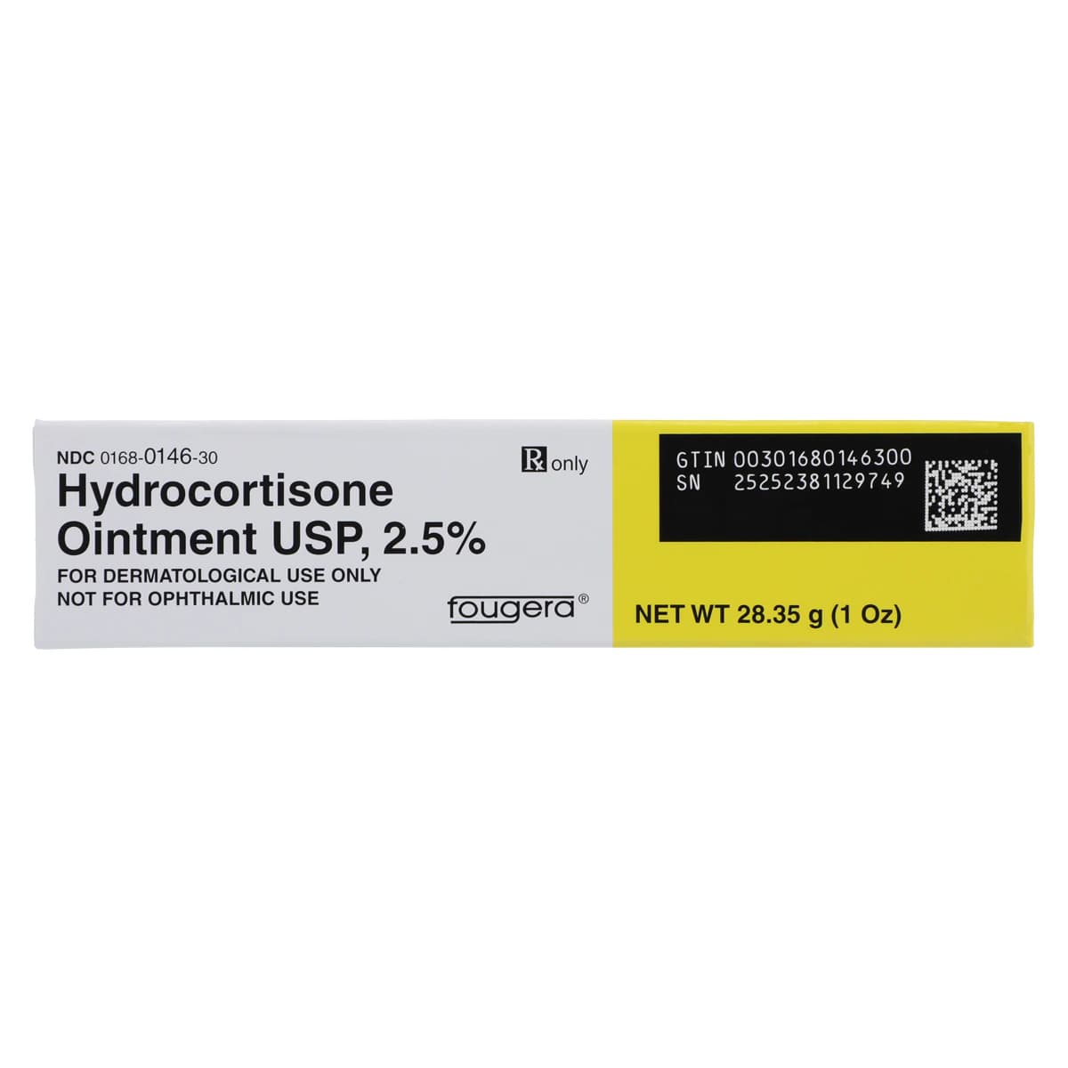 Sandoz Hydrocortisone Ointment, 2.5%, Tube thumbnail 5
