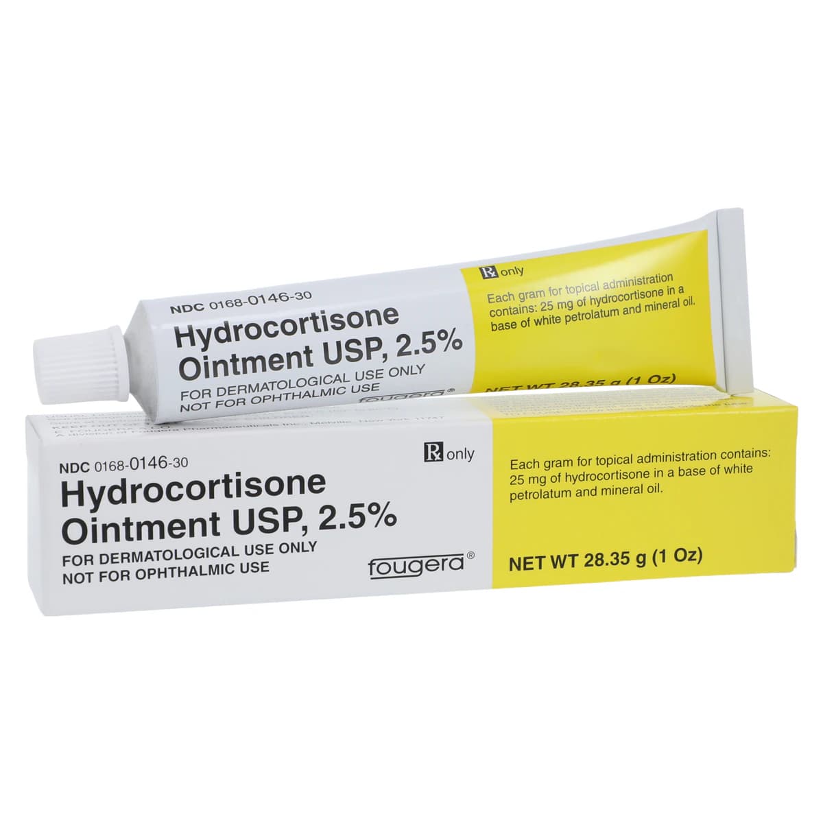 Sandoz Hydrocortisone Ointment, 2.5%, Tube thumbnail 2