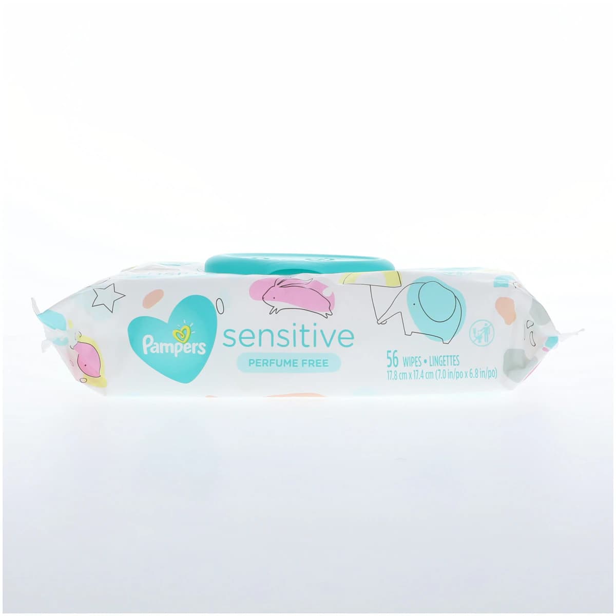 Pampers Sensitive Baby Wipes, 56/Package thumbnail 3