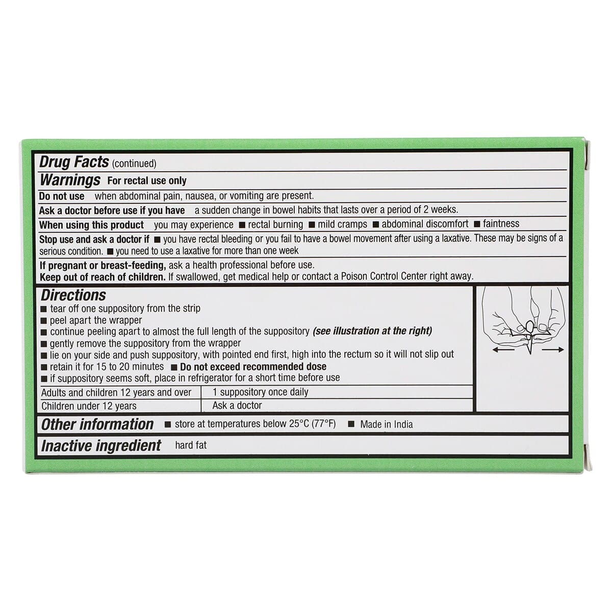 Geri-Care Bisacodyl Suppositories, 12/Box thumbnail 7
