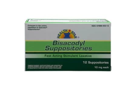 Geri-Care Bisacodyl Suppositories, 12/Box thumbnail 2