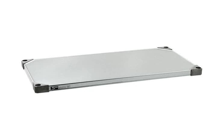 InterMetro Super Erecta Solid Stainless Steel Shelving - Shelving Solid Stainless Steel - Image 1