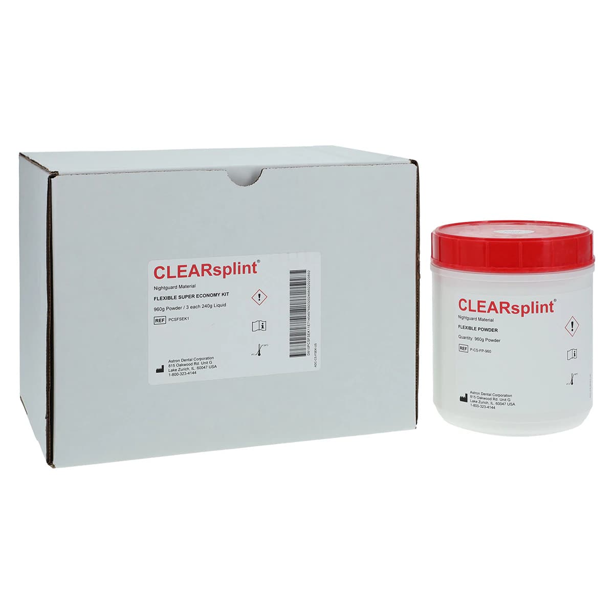 CLEARsplint Flexible Super Economy Kit (Astron Dental Corp) thumbnail 2
