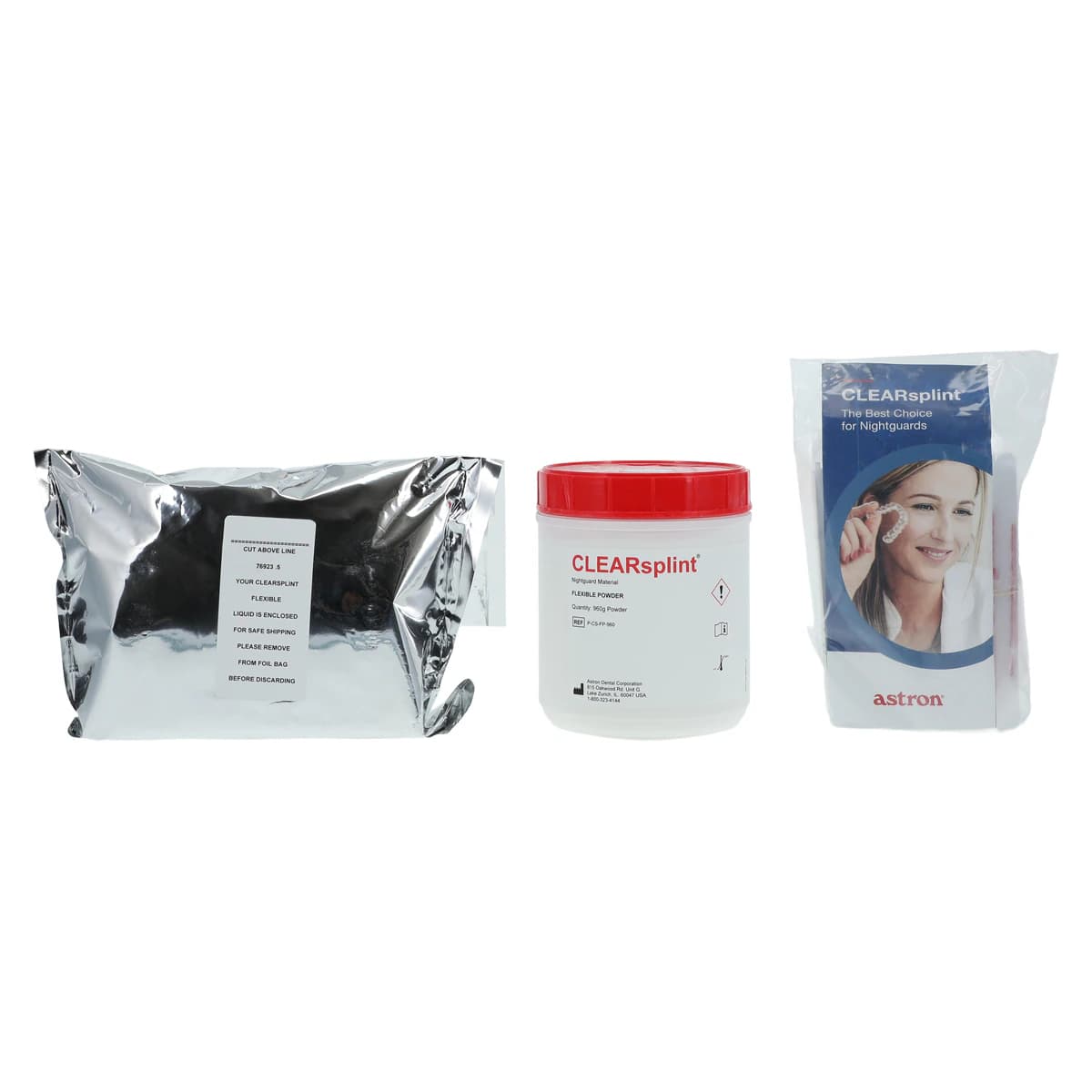 CLEARsplint Flexible Super Economy Kit (Astron Dental Corp) thumbnail 3