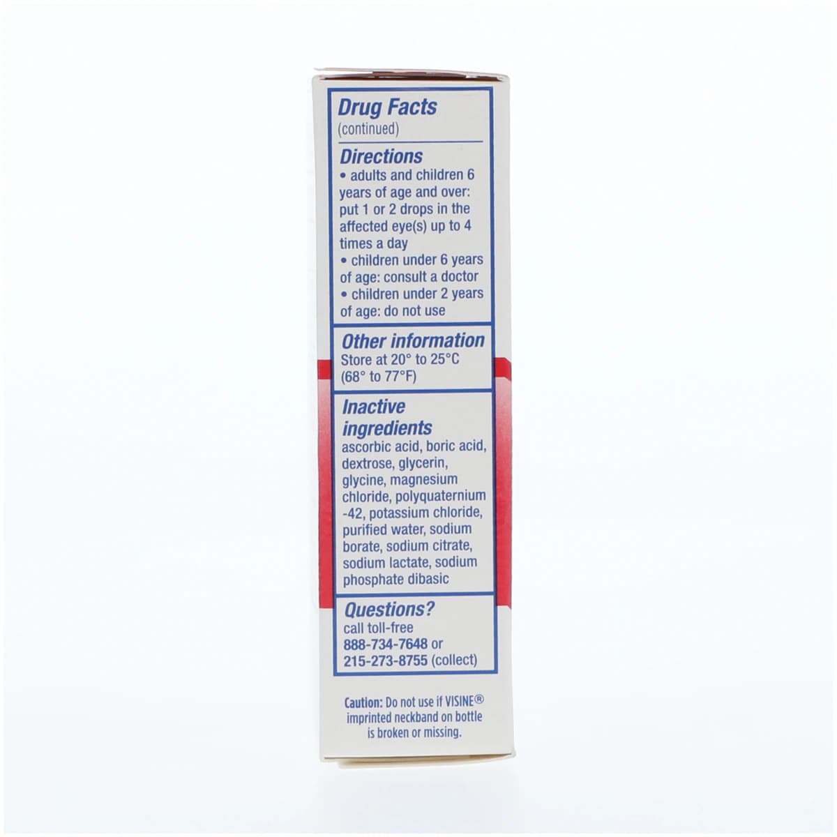 Visine Original Ophthalmic Drops, 15mL/Bottle thumbnail 3