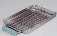 SciCan STATIM Cassette Tray with Rack, Stainless Steel, 7-Instrument Capacity, 01-100271A - Cassette Tray, 01-100271A - Image 1