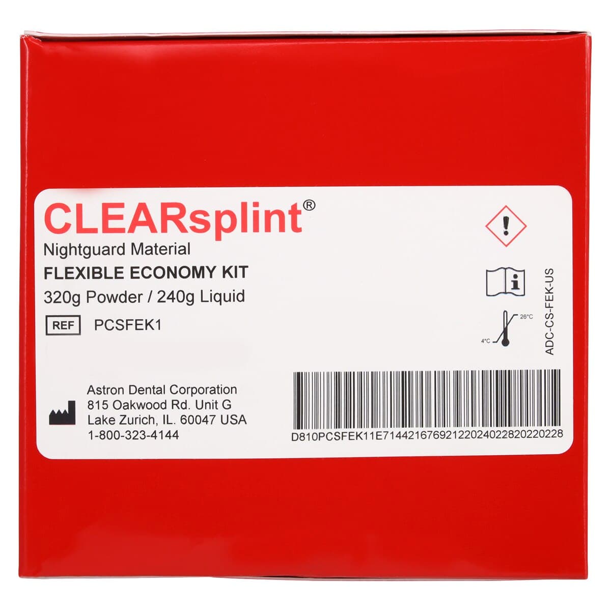 CLEARsplint Flexible Economy Kit (240g Liquid / 320g Powder), Astron Dental Corp thumbnail 8