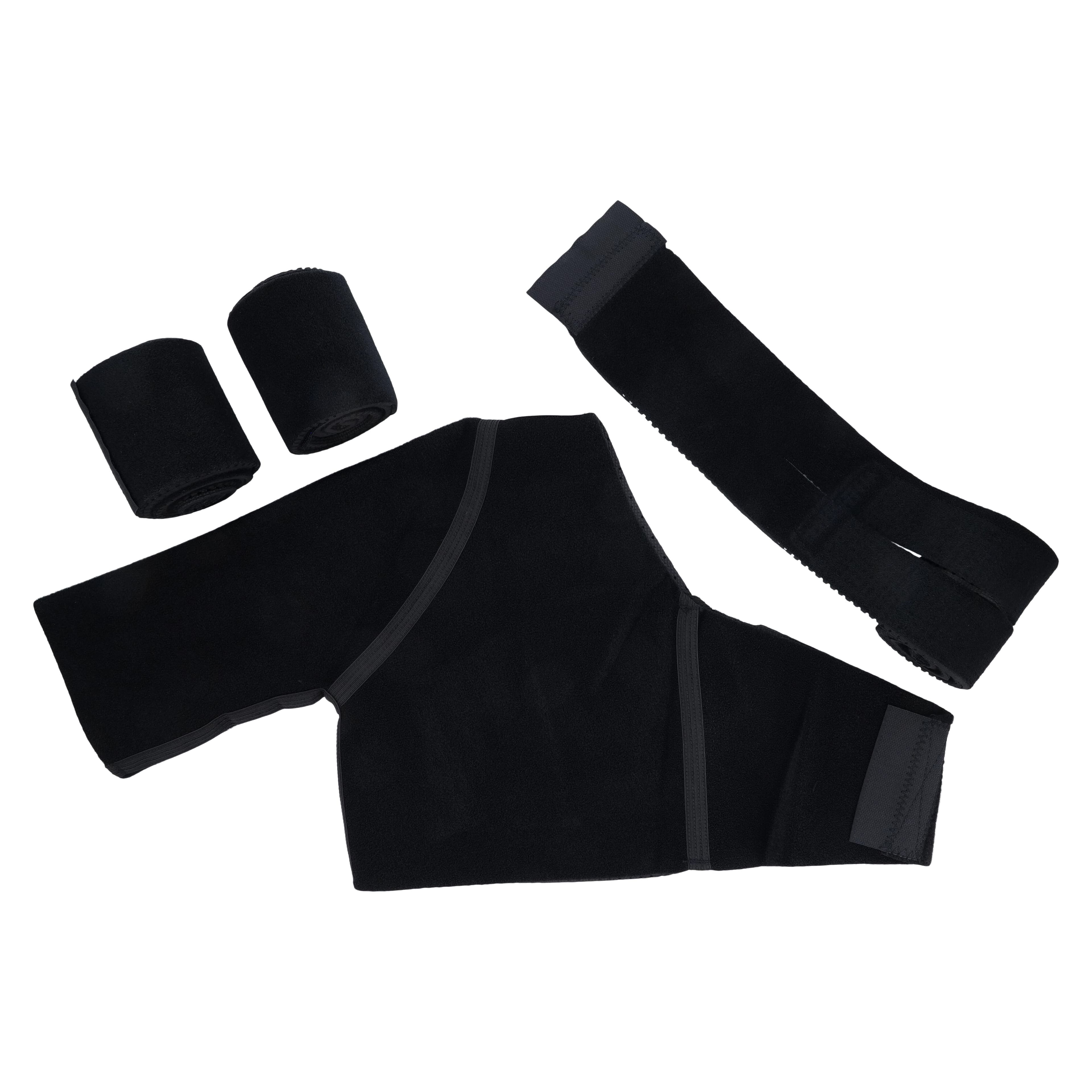 Aryse Oskie Shoulder Brace, Adult, Medium, Black, Fabric, 38-42" thumbnail 3