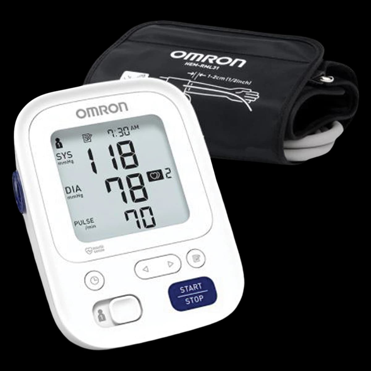Omron 5 Series Upper Arm Blood Pressure Monitor, BP5000 - Monitor Blood Pressure 5 Serie - Image 1