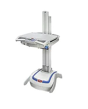 Capsa Solutions Patient Workstation, Adjustable Height, with Casters - Workstation Patient Adjustable - Image 1
