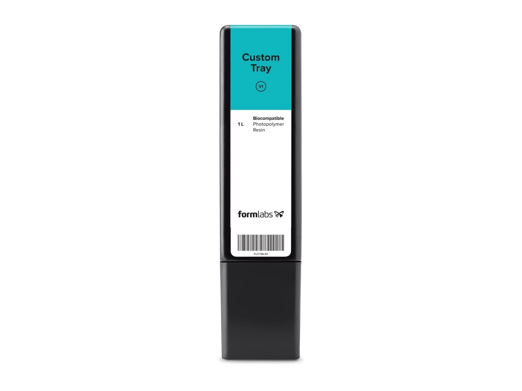 Formlabs Custom Tray Resin, 1 L Cartridge, Biocompatible 3D Printer Material - Custom Tray Resin - Image 1