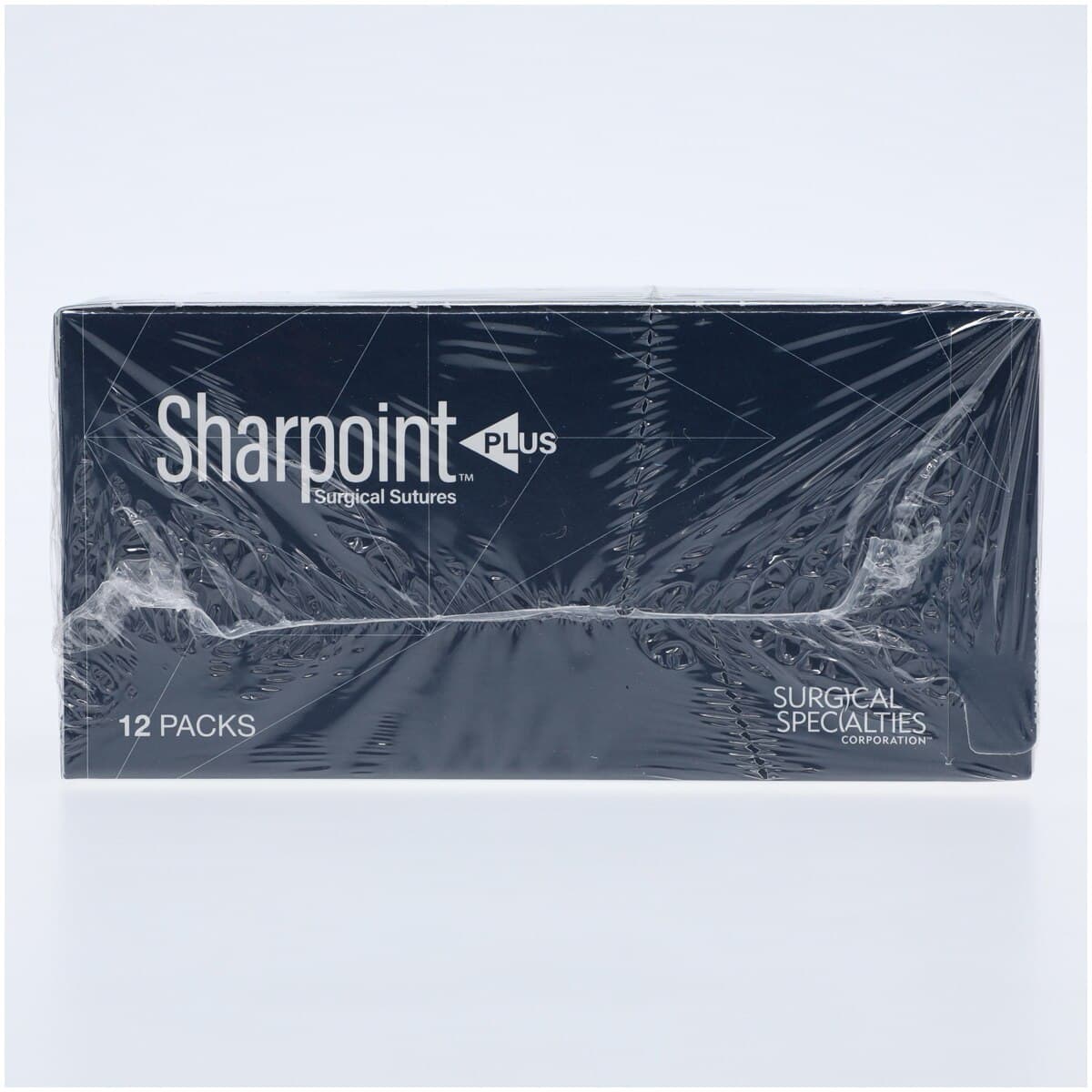 Sharpoint Plus Plain Gut Absorbable Suture, 6-0, 18", Monofilament, P-3 Precision Reverse Cutting 3/8 Circle Needle 13mm, Uncoated Natural, 12/Box thumbnail 3