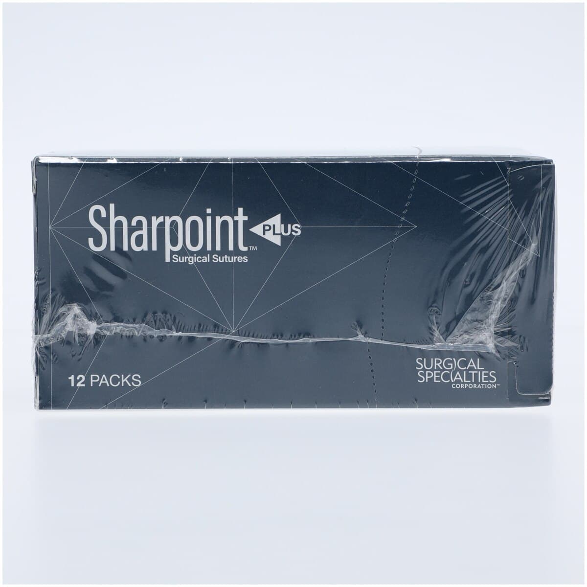 Sharpoint Plus Plain Gut Absorbable Suture, 6-0, 18", P-1 Precision Reverse Cutting 3/8 Circle Needle 11mm, Undyed, 12/Box thumbnail 3