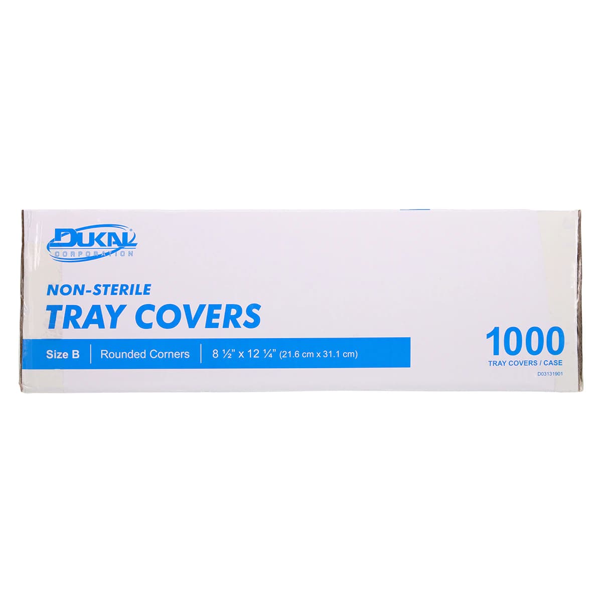 Dukal Tray Covers, Size B, 8.5" x 12.25", Disposable Paper, 1000/Box, 27501 thumbnail 2