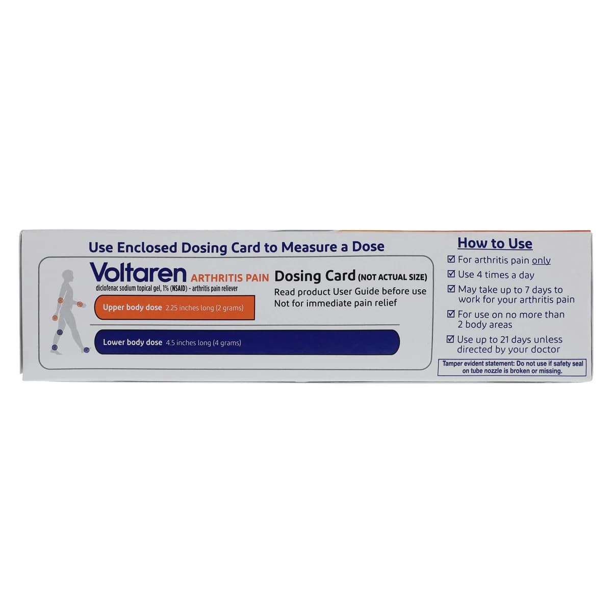 Voltaren Arthritis Pain Gel, 1% NSAID, 100g Tube thumbnail 10