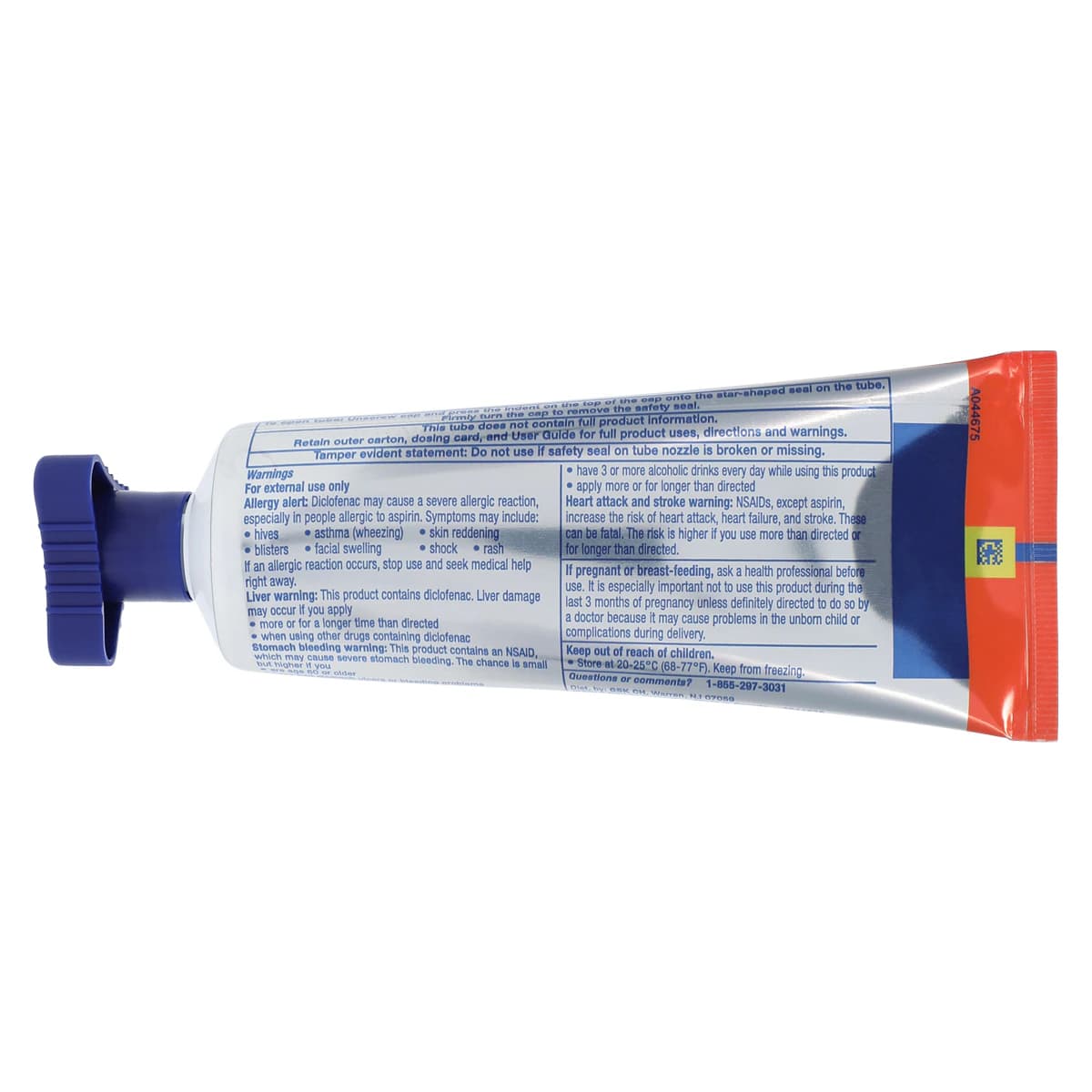 Voltaren Arthritis Pain Gel, 1% NSAID, 100g Tube thumbnail 4