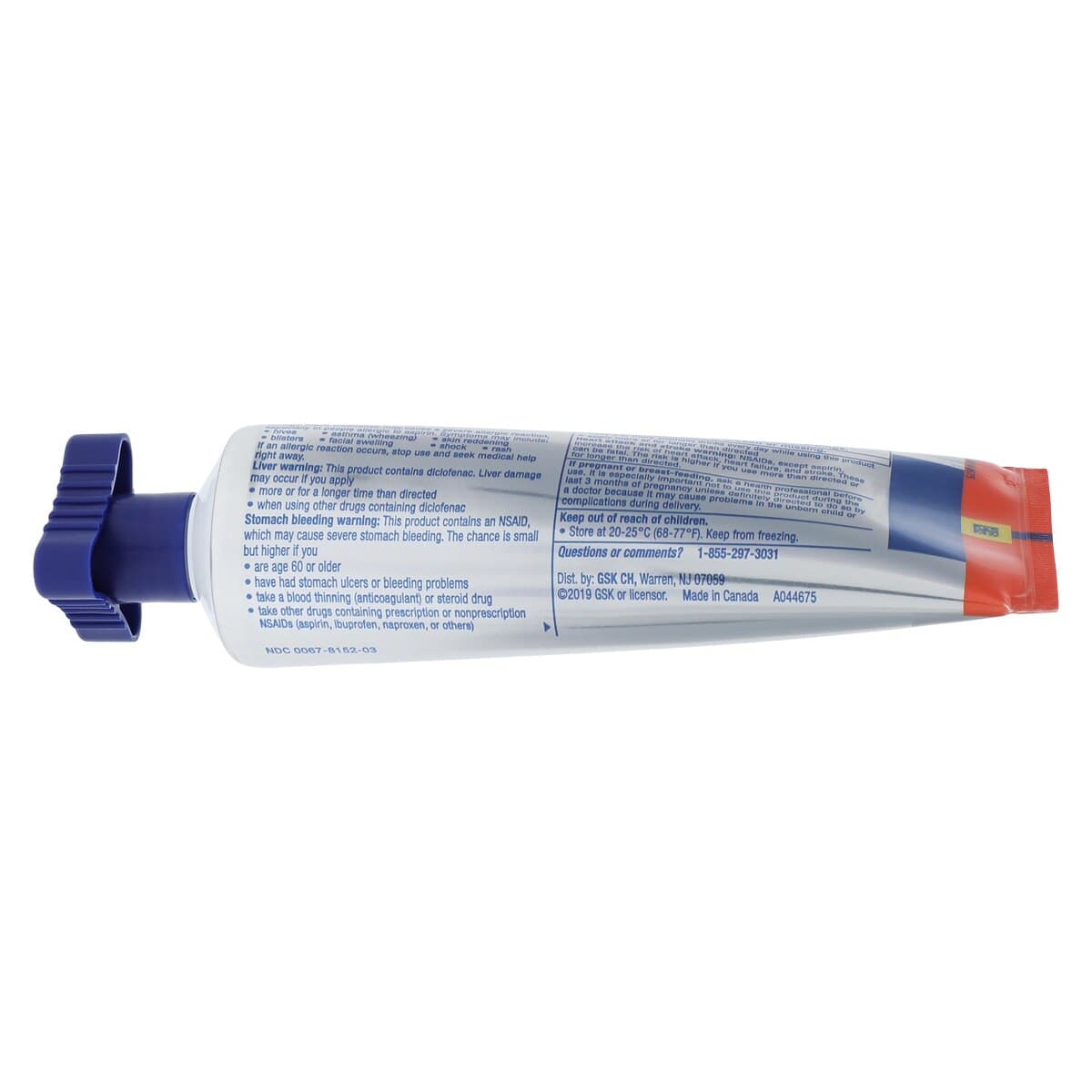 Voltaren Arthritis Pain Gel, 1% NSAID, 100g Tube thumbnail 5