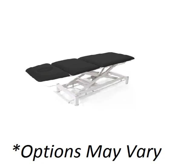 Galaxy Treatment Table, 3-Section, Black, 440 lb Capacity - Table Tx 3 Section Galaxy - Image 1