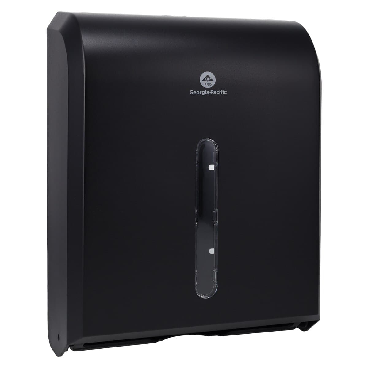 Georgia-Pacific Combi-Fold Vista Folded Paper Towel Dispenser, Black, Wall Mount, 01KEZKNKSDV445W6TDH6D64AXC thumbnail 2