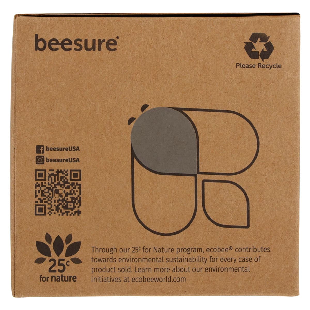 BeeSure Vibe Earloop Face Mask, ASTM Level 3, Cool Gray, 50/Box, BE2590 thumbnail 8